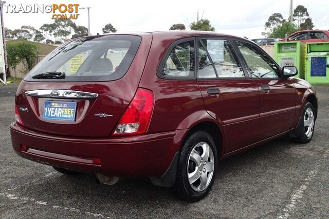 2002 FORD LASER LXI KQ HATCH, 5 DOORS, 5 SEATS