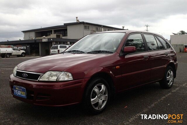 2002 FORD LASER LXI KQ HATCH, 5 DOORS, 5 SEATS