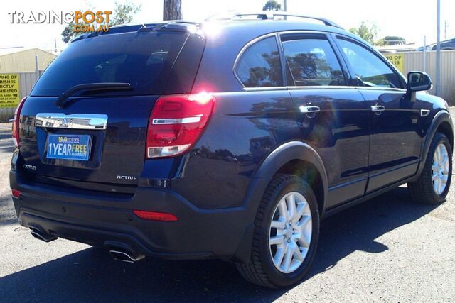 2017 HOLDEN CAPTIVA ACTIVE 7 SEATER CG MY18 SUV, 4 DOORS, 7 SEATS