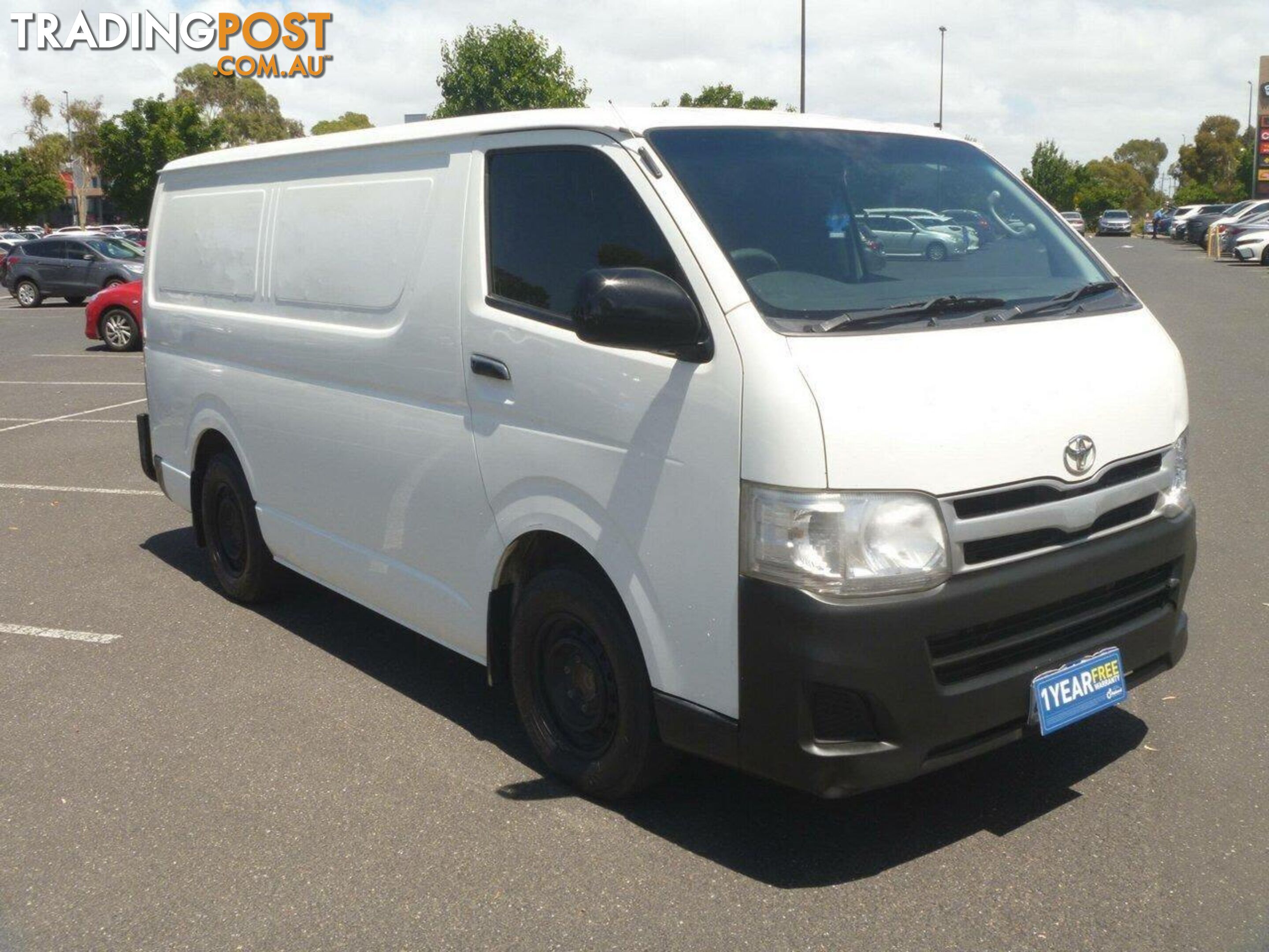 2013 TOYOTA HIACE LWB KDH201R MY12 UPGRADE COMMERCIAL, 4 DOORS, 3 SEATS