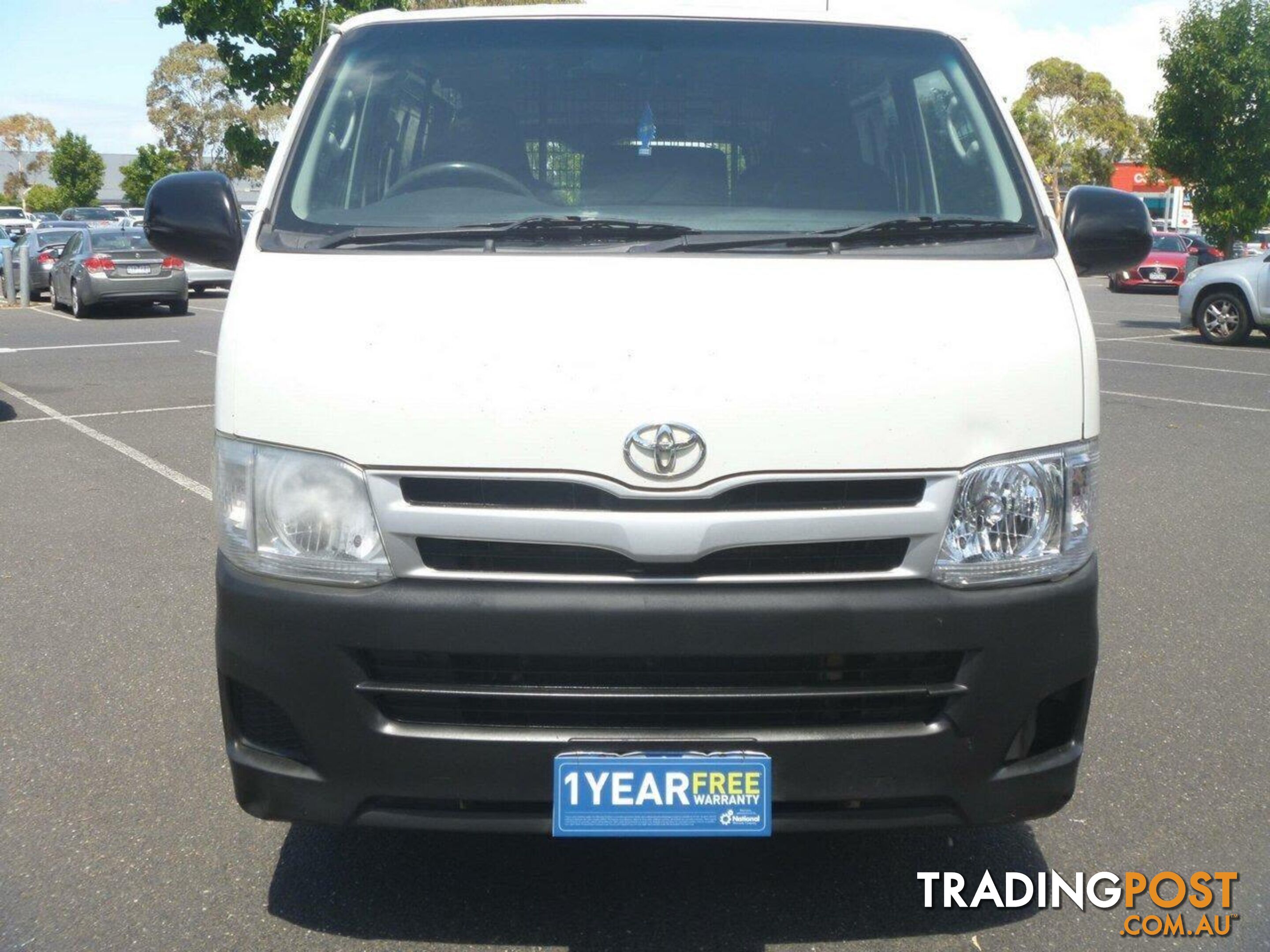 2013 TOYOTA HIACE LWB KDH201R MY12 UPGRADE COMMERCIAL, 4 DOORS, 3 SEATS