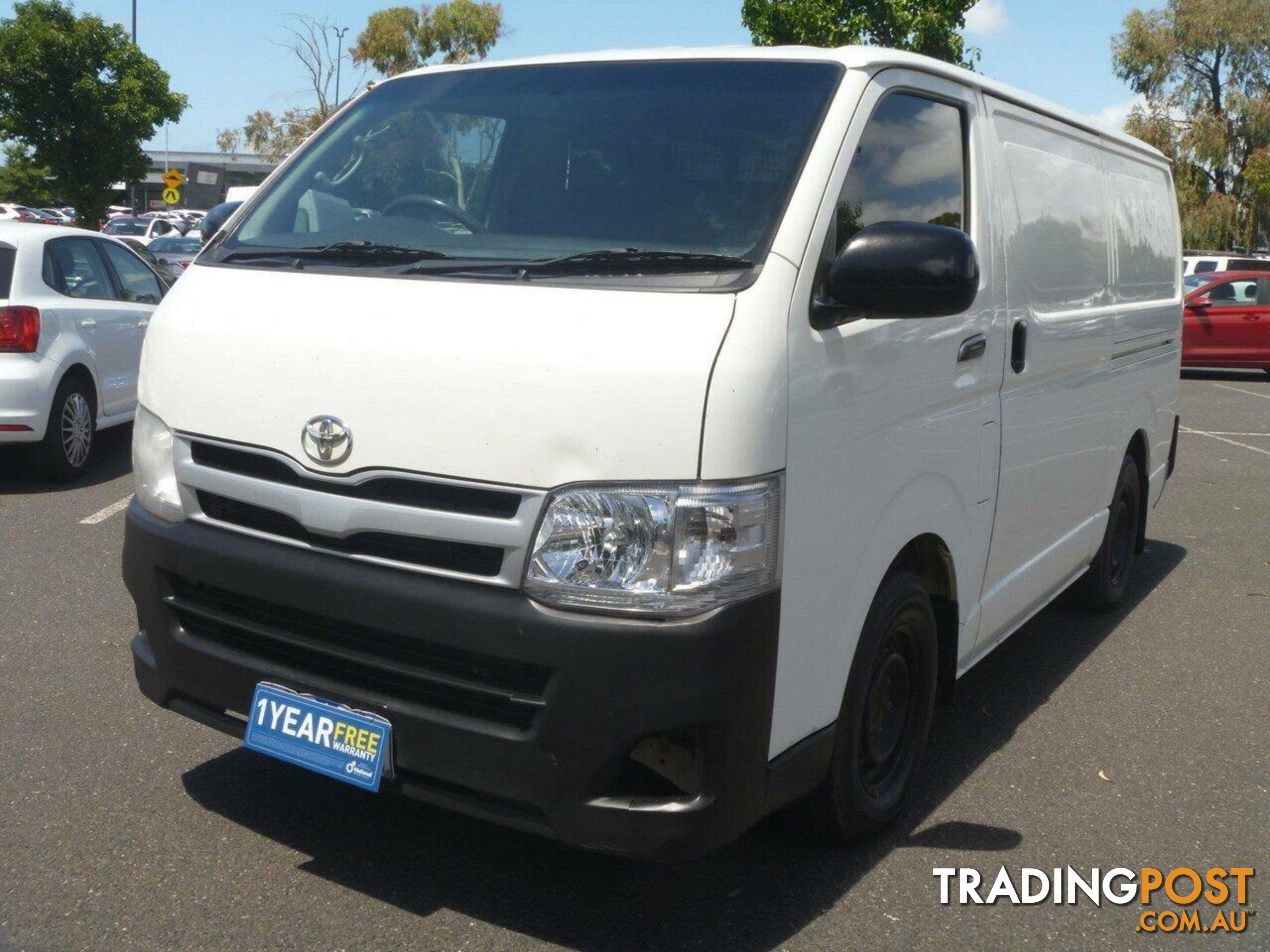 2013 TOYOTA HIACE LWB KDH201R MY12 UPGRADE COMMERCIAL, 4 DOORS, 3 SEATS