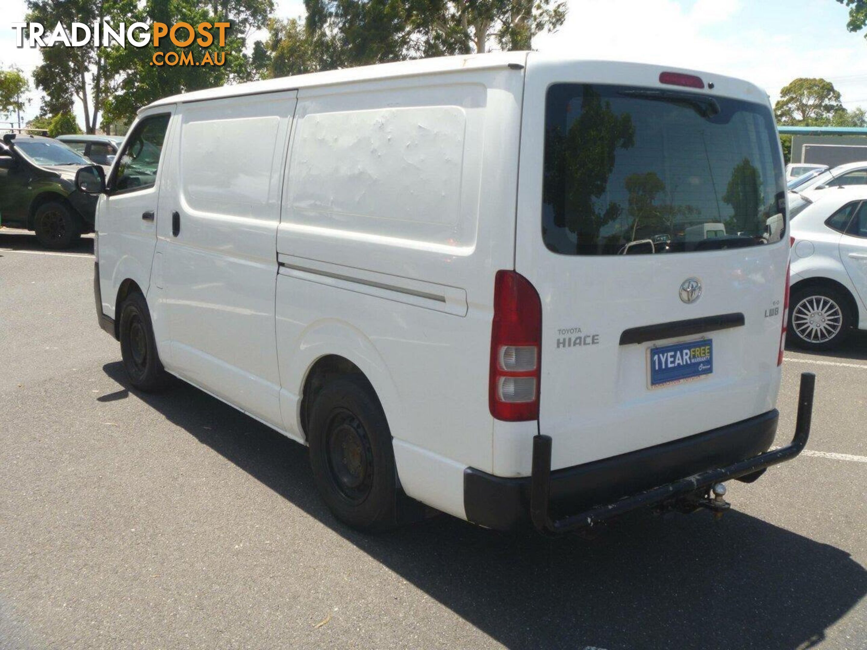 2013 TOYOTA HIACE LWB KDH201R MY12 UPGRADE COMMERCIAL, 4 DOORS, 3 SEATS