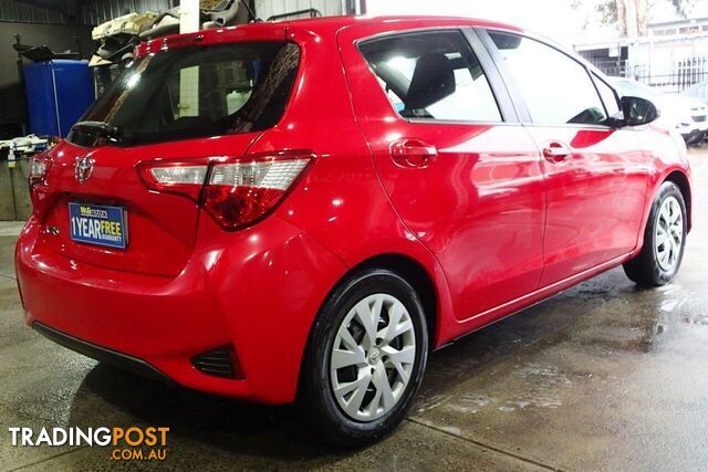 2017 TOYOTA YARIS ASCENT NCP130R MY17 HATCH, 5 DOORS, 5 SEATS