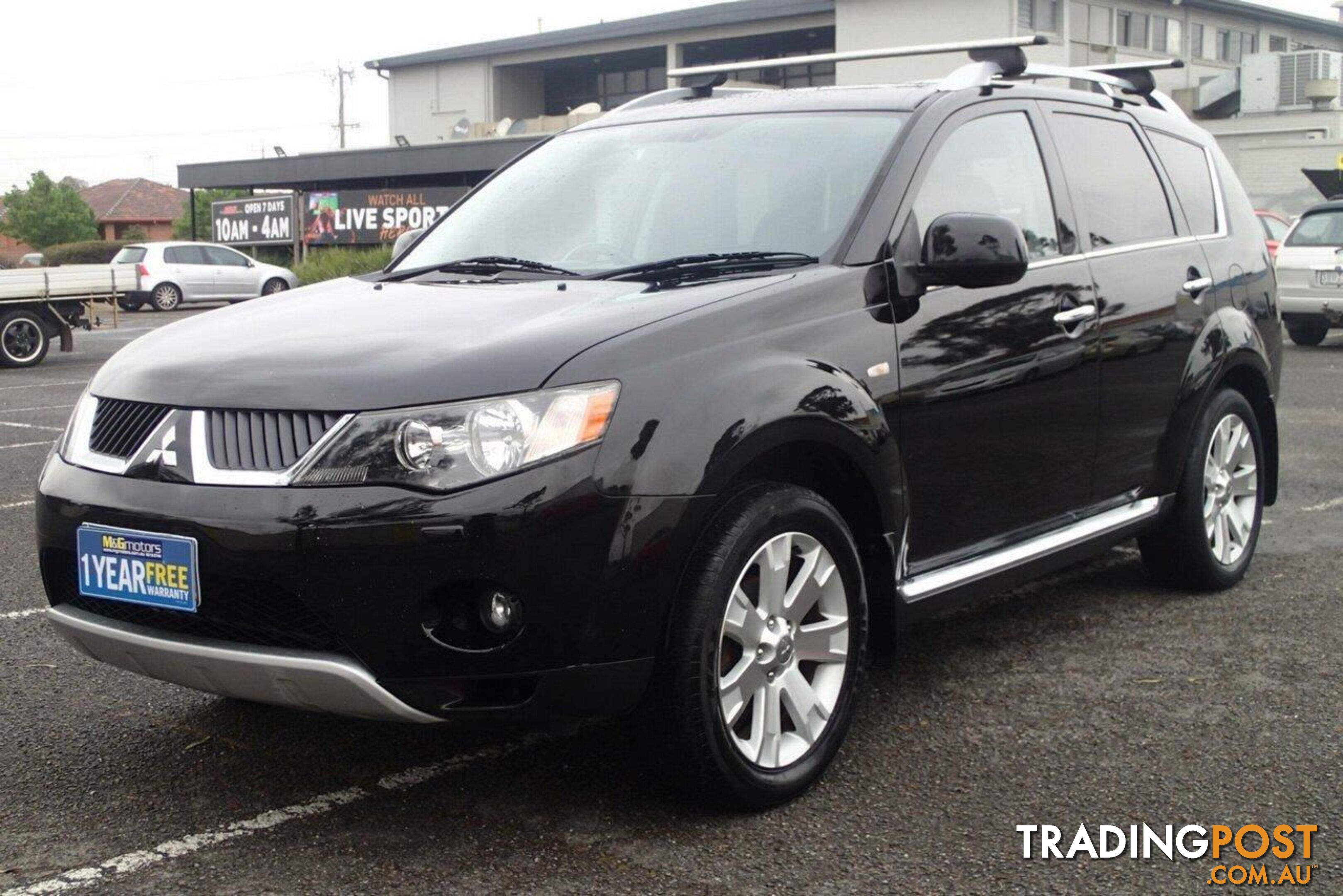 2009 MITSUBISHI OUTLANDER VR-X LUXURY (7 SEAT) ZG MY09 SUV, 4 DOORS, 7 SEATS