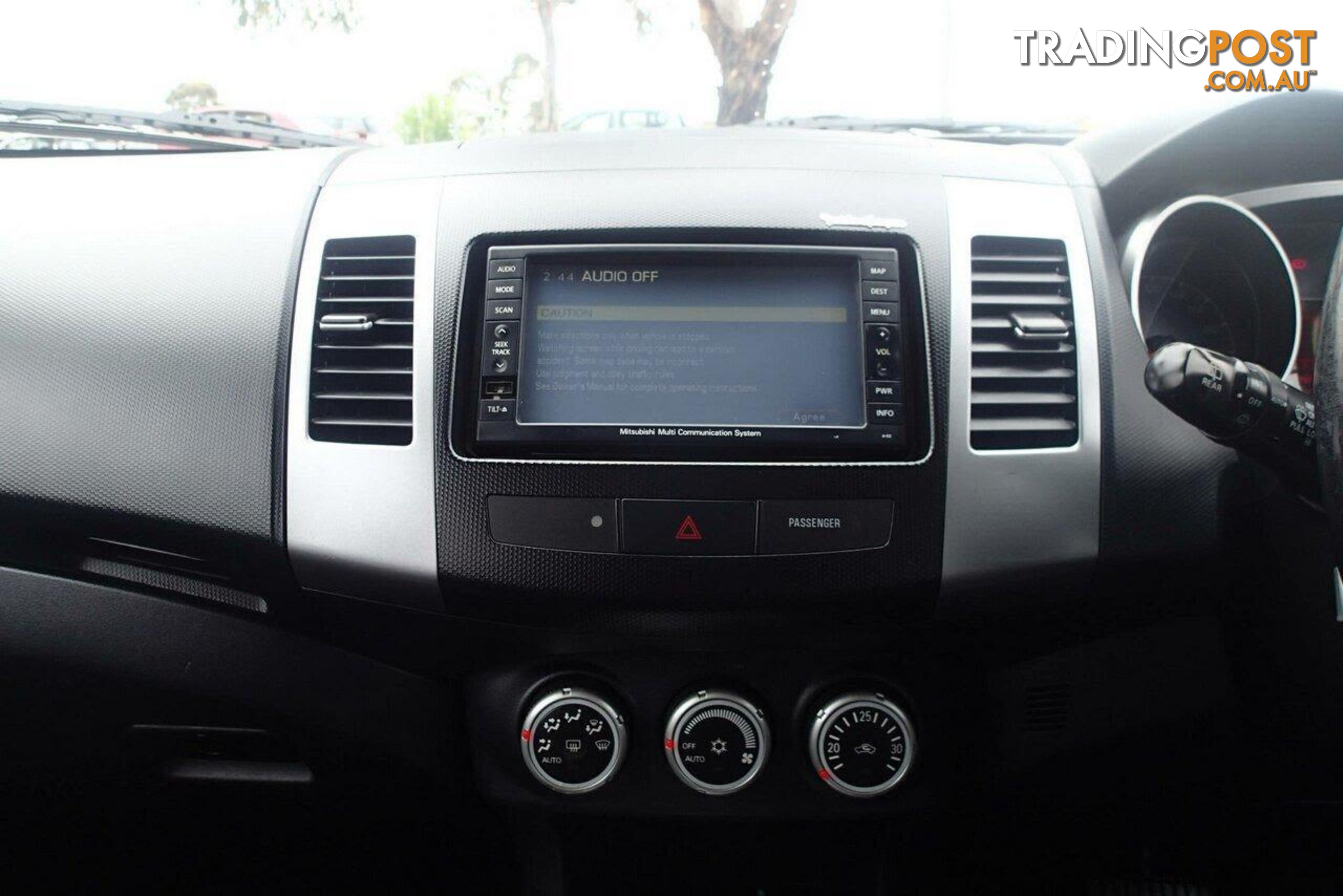 2009 MITSUBISHI OUTLANDER VR-X LUXURY (7 SEAT) ZG MY09 SUV, 4 DOORS, 7 SEATS