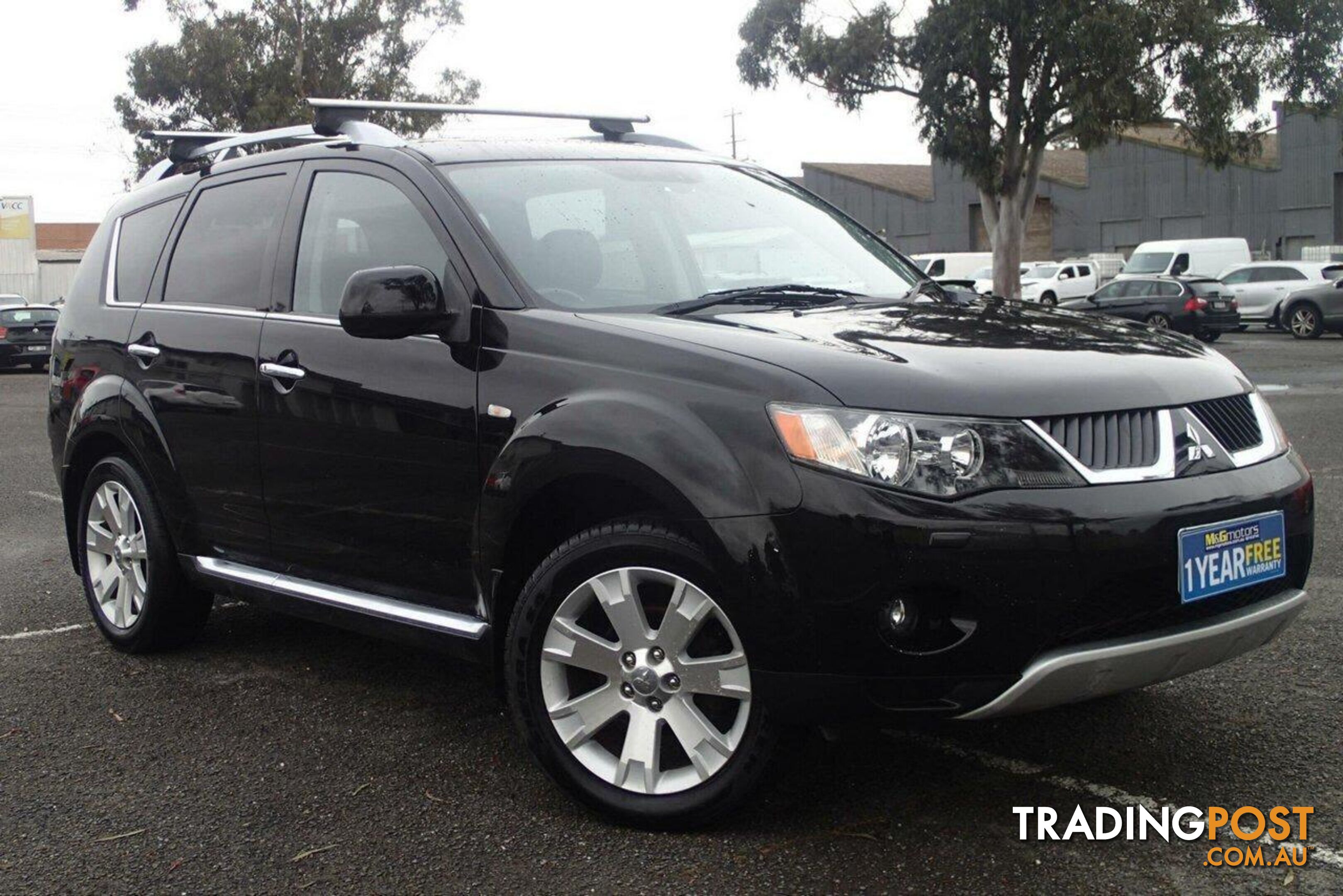 2009 MITSUBISHI OUTLANDER VR-X LUXURY (7 SEAT) ZG MY09 SUV, 4 DOORS, 7 SEATS