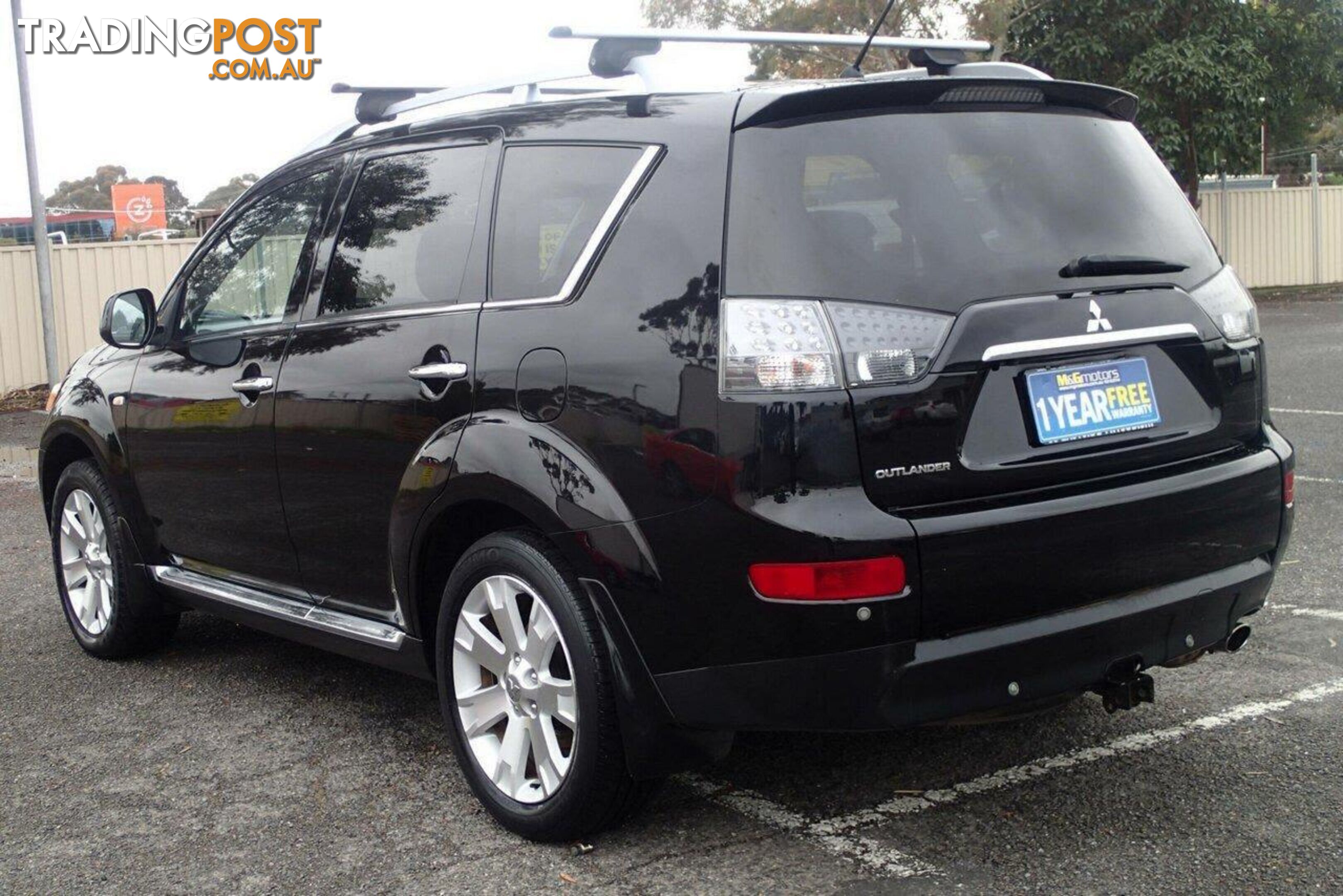 2009 MITSUBISHI OUTLANDER VR-X LUXURY (7 SEAT) ZG MY09 SUV, 4 DOORS, 7 SEATS