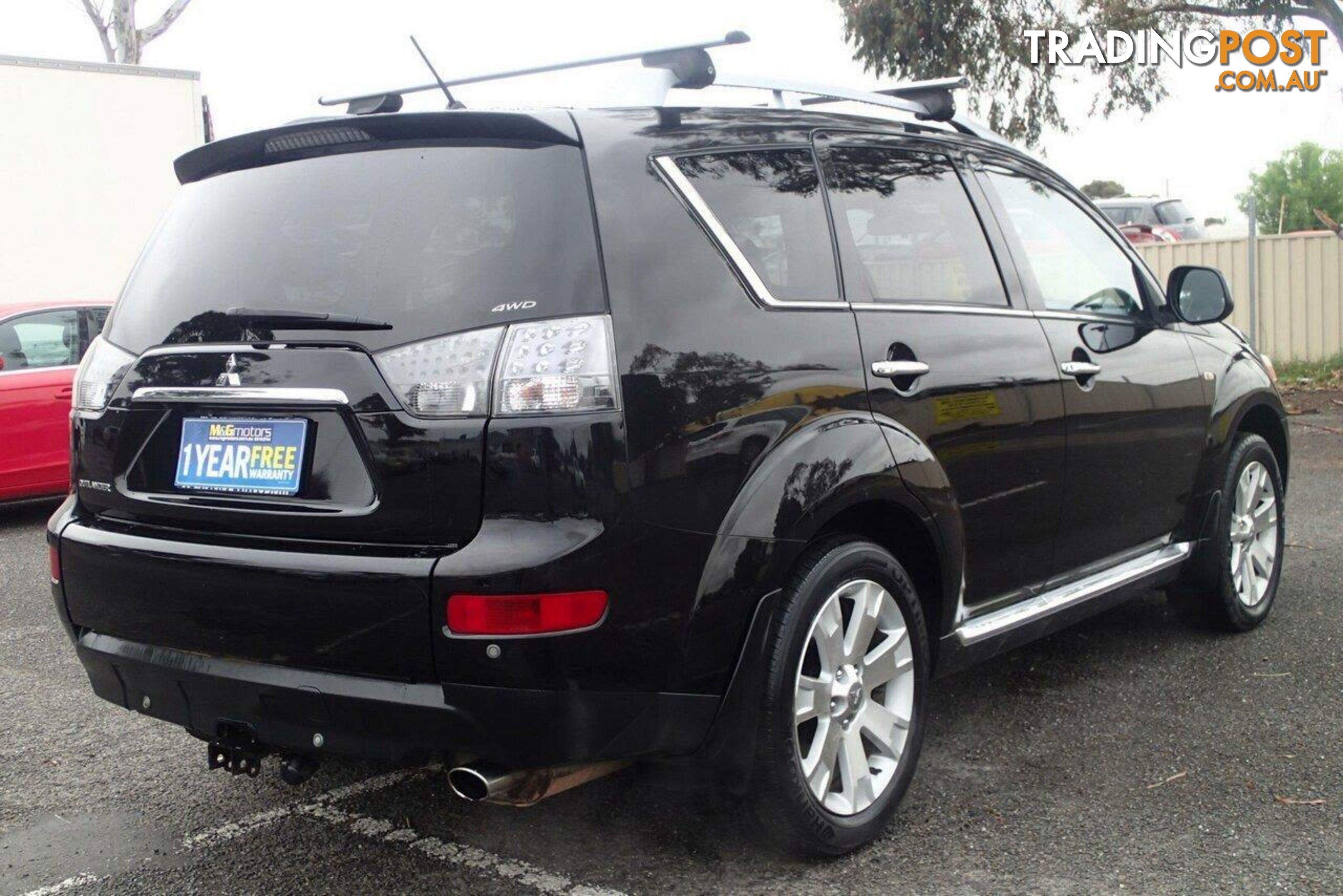 2009 MITSUBISHI OUTLANDER VR-X LUXURY (7 SEAT) ZG MY09 SUV, 4 DOORS, 7 SEATS