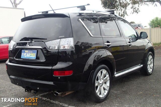 2009 MITSUBISHI OUTLANDER VR-X LUXURY (7 SEAT) ZG MY09 SUV, 4 DOORS, 7 SEATS