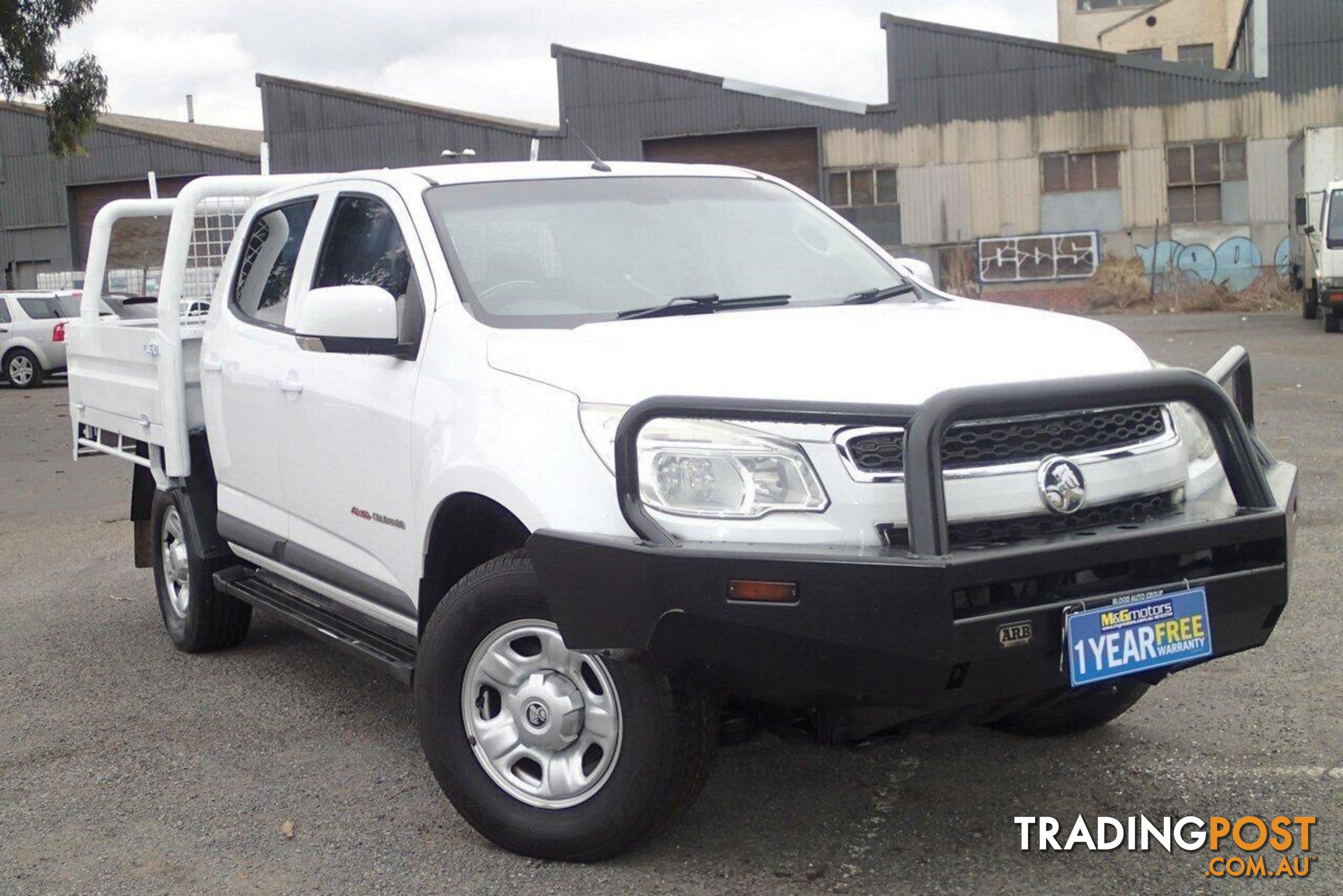 2015 HOLDEN COLORADO LS (4X4) RG MY15 UTE TRAY