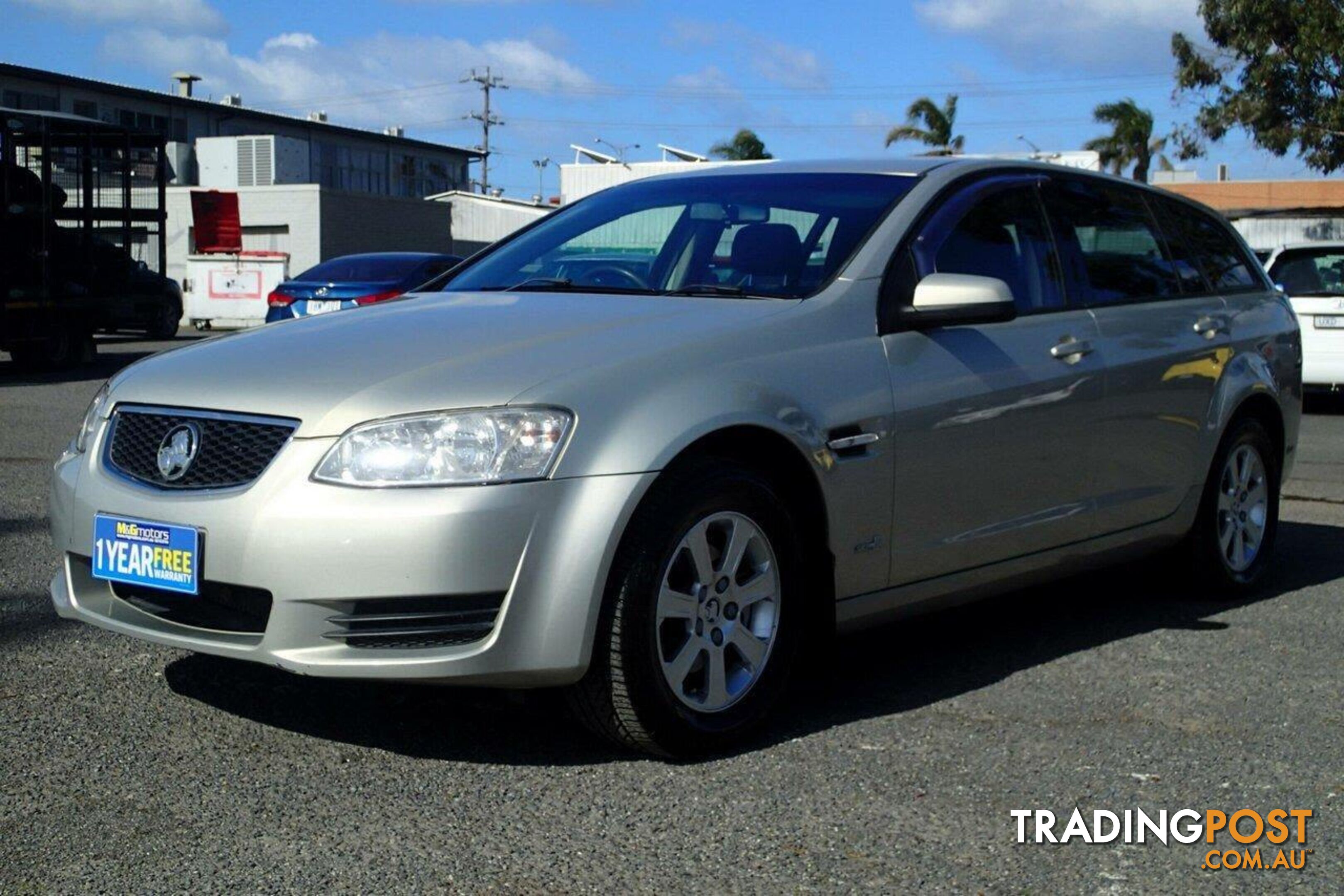 2011 HOLDEN COMMODORE OMEGA VE II WAGON, 4 DOORS, 5 SEATS