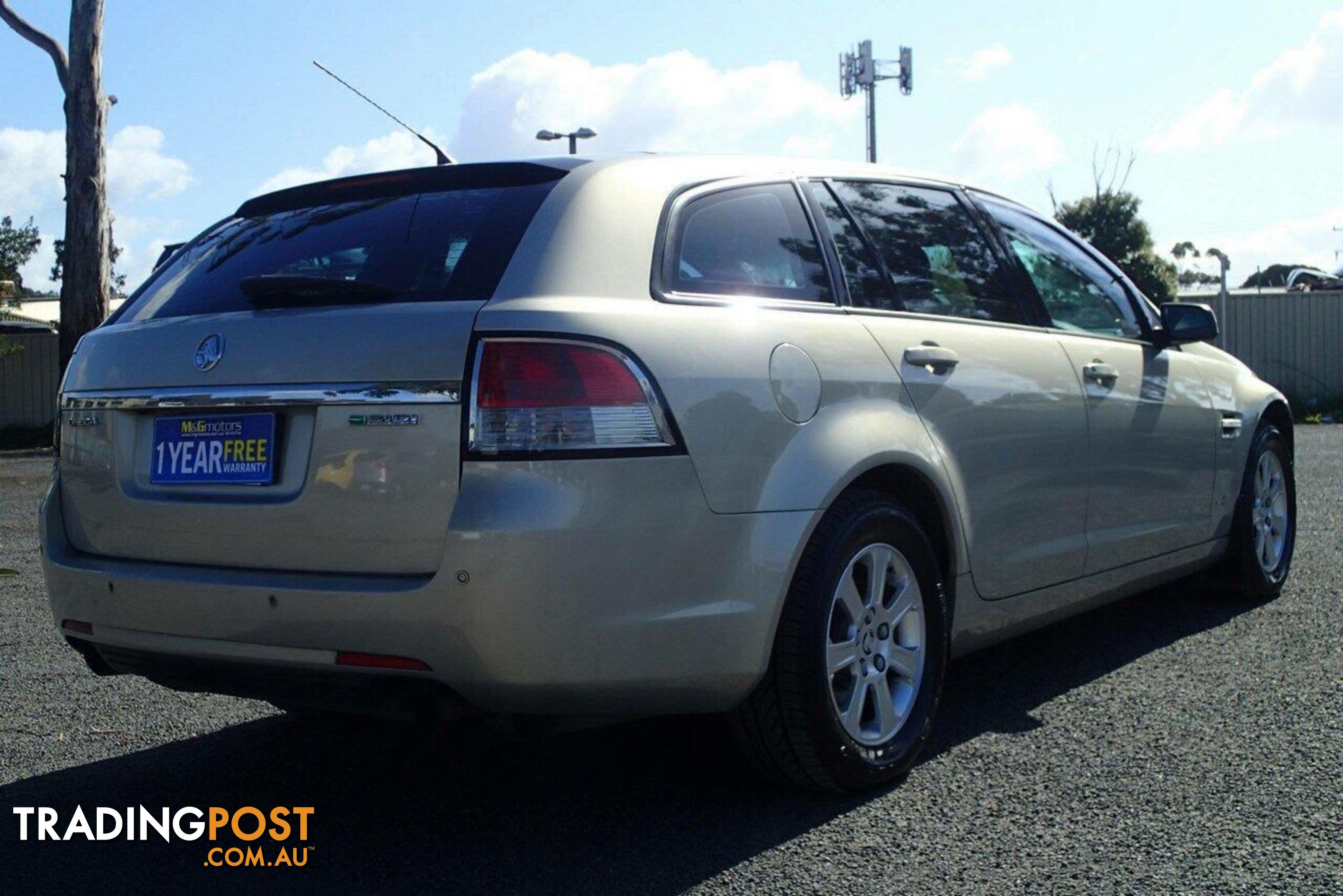 2011 HOLDEN COMMODORE OMEGA VE II WAGON, 4 DOORS, 5 SEATS