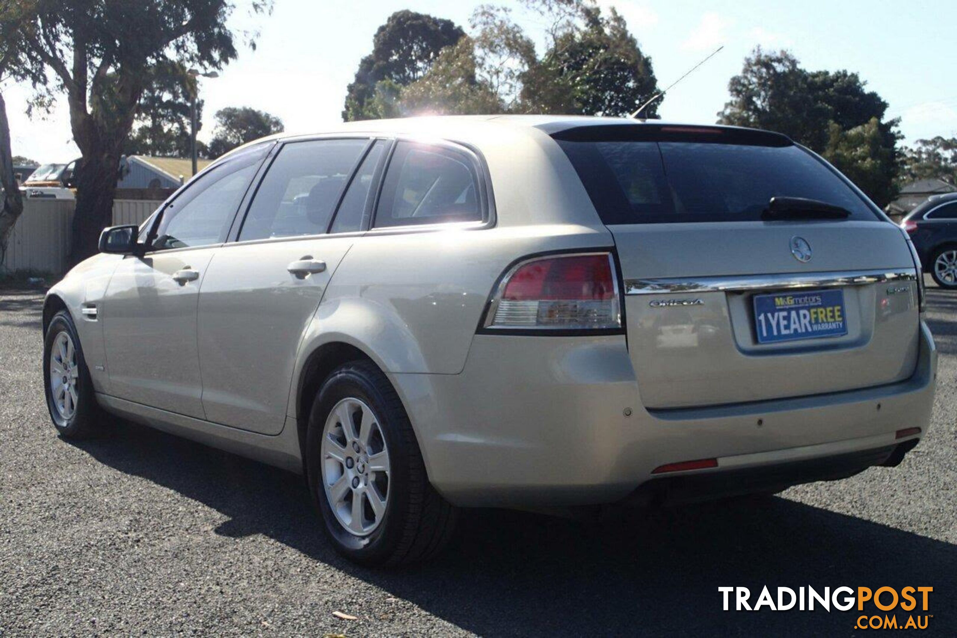 2011 HOLDEN COMMODORE OMEGA VE II WAGON, 4 DOORS, 5 SEATS