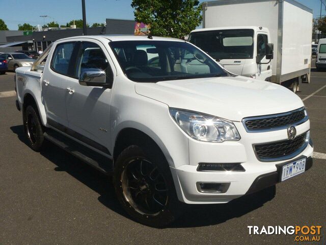 2012 HOLDEN COLORADO LTZ (4X4) RG UTE TRAY, 4 DOORS, 5 SEATS