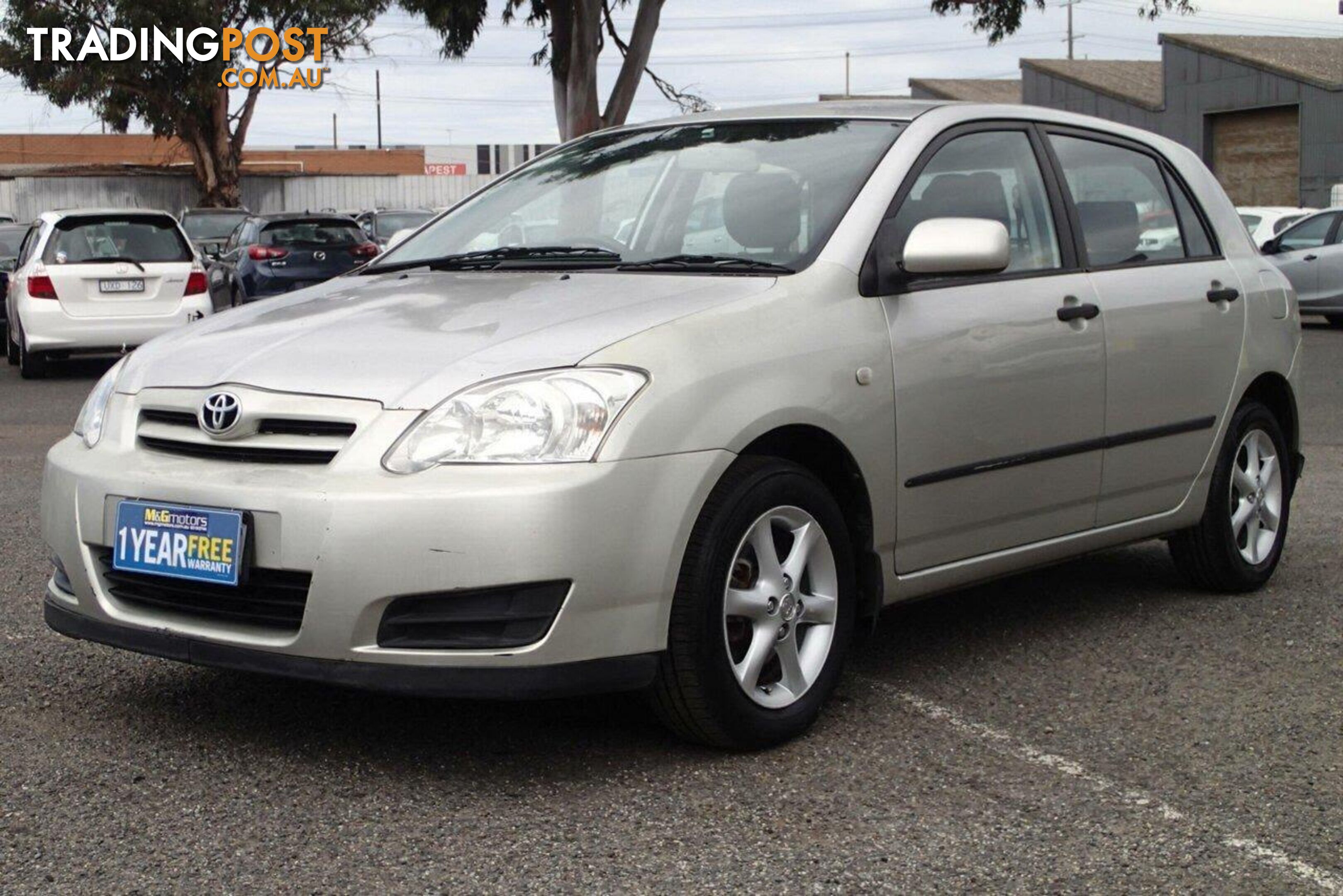 2006 TOYOTA COROLLA ASCENT SECA ZZE122R MY06 UPGRADE HATCH, 5 DOORS, 5 SEATS