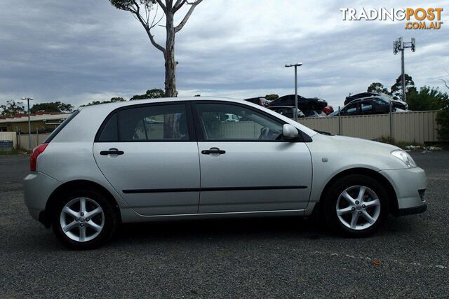 2006 TOYOTA COROLLA ASCENT SECA ZZE122R MY06 UPGRADE HATCH, 5 DOORS, 5 SEATS