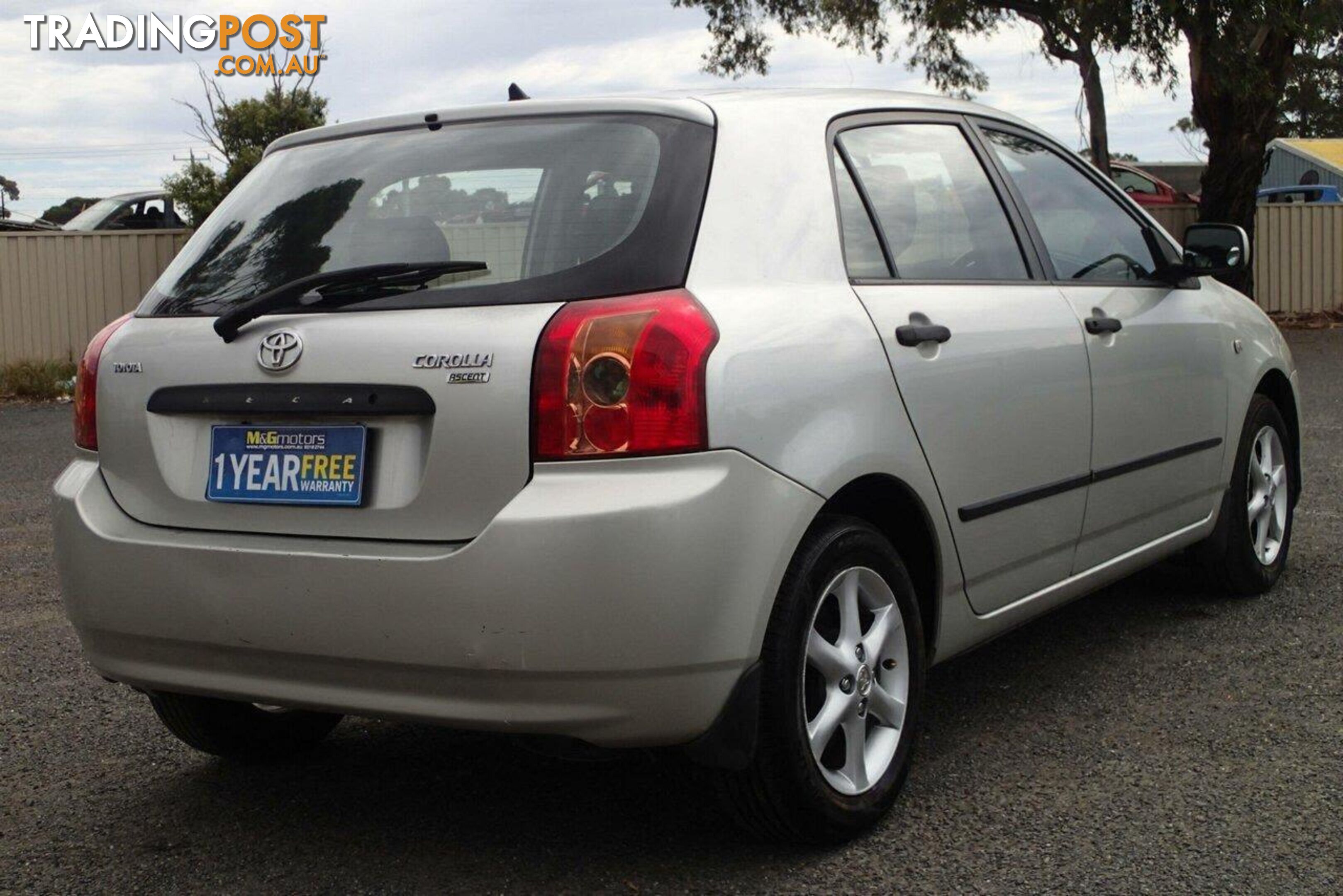 2006 TOYOTA COROLLA ASCENT SECA ZZE122R MY06 UPGRADE HATCH, 5 DOORS, 5 SEATS