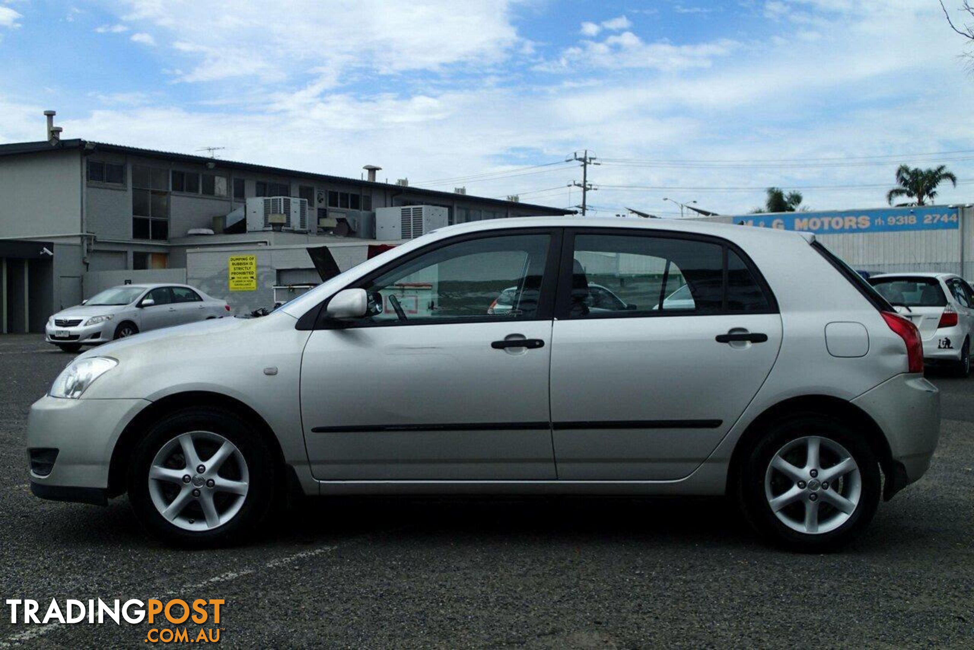 2006 TOYOTA COROLLA ASCENT SECA ZZE122R MY06 UPGRADE HATCH, 5 DOORS, 5 SEATS