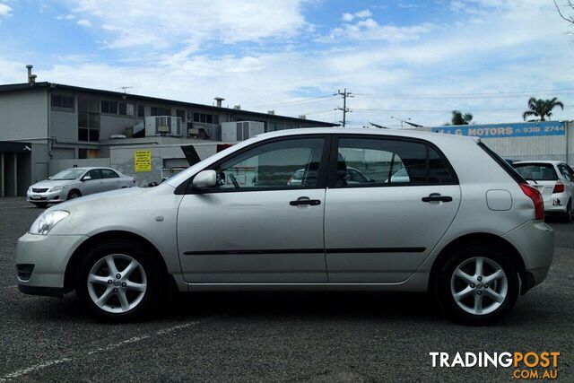 2006 TOYOTA COROLLA ASCENT SECA ZZE122R MY06 UPGRADE HATCH, 5 DOORS, 5 SEATS