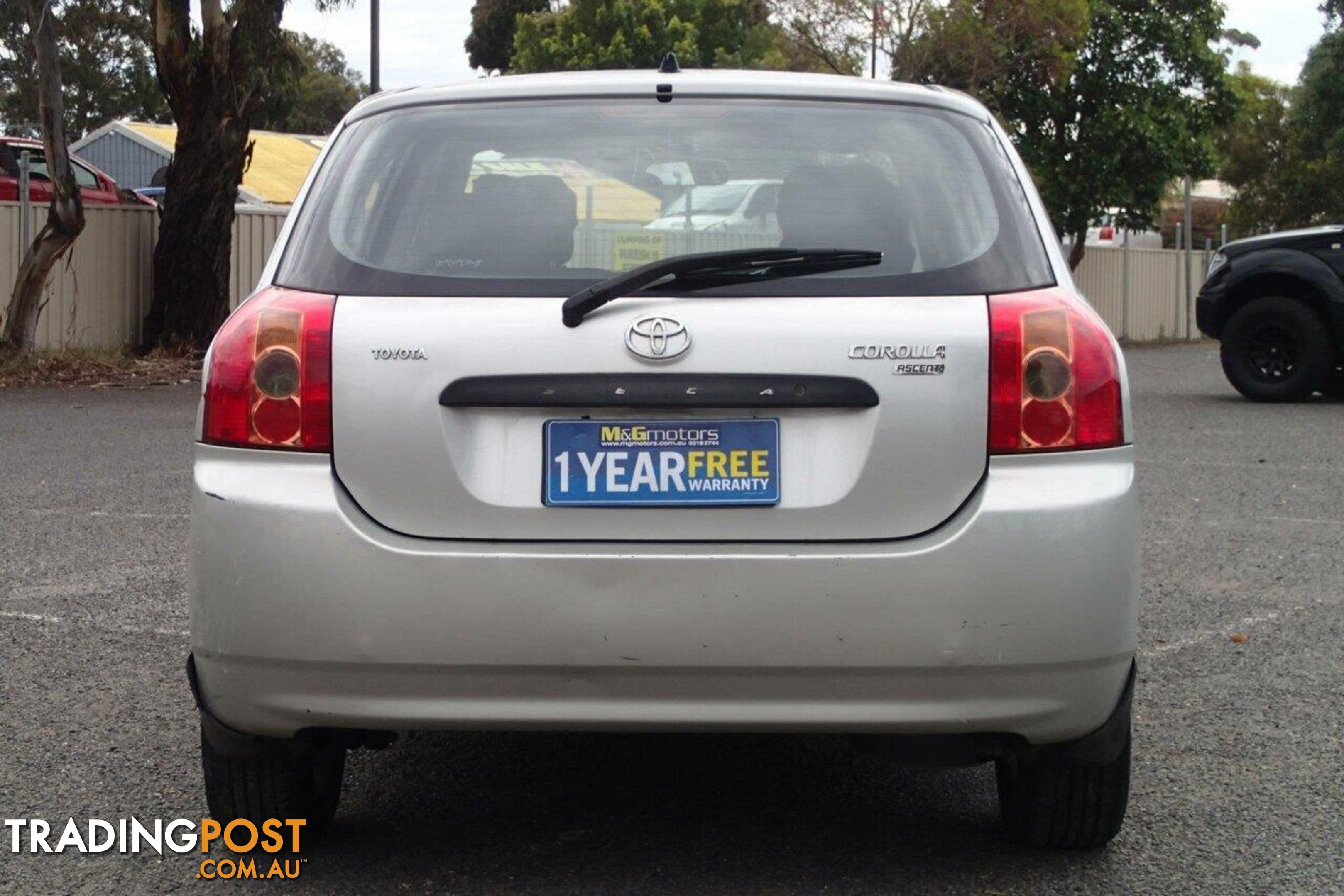 2006 TOYOTA COROLLA ASCENT SECA ZZE122R MY06 UPGRADE HATCH, 5 DOORS, 5 SEATS