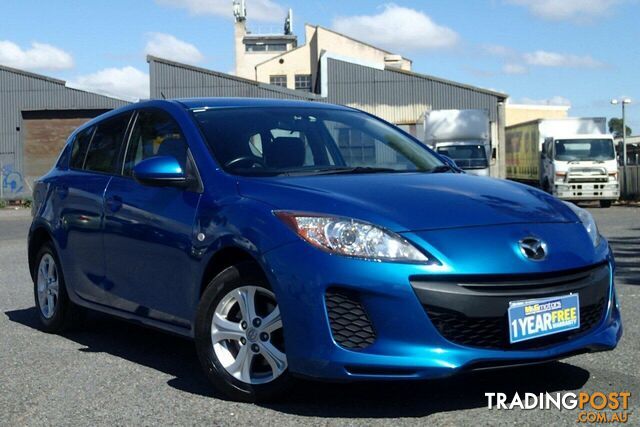 2012 MAZDA 3 NEO BL 11 UPGRADE HATCH, 5 DOORS, 5 SEATS