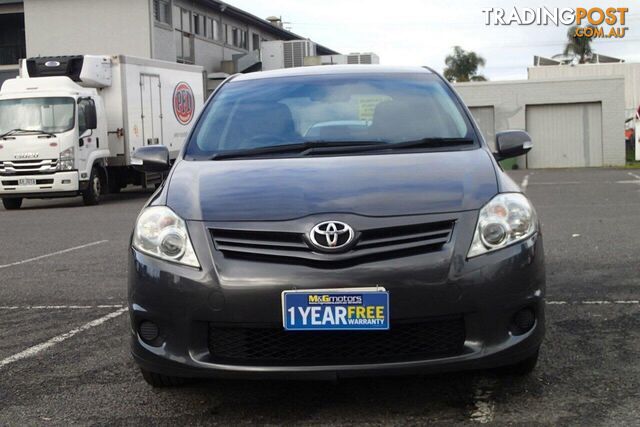 2011 TOYOTA COROLLA CONQUEST ZRE152R MY11 HATCH