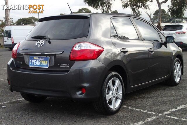 2011 TOYOTA COROLLA CONQUEST ZRE152R MY11 HATCH