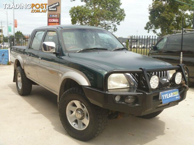 2004 MITSUBISHI TRITON GLX (4X4) MK MY05 UTE TRAY, 4 DOORS, 5 SEATS