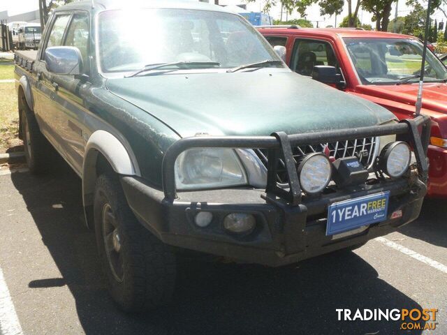 2004 MITSUBISHI TRITON GLX (4X4) MK MY05 UTE TRAY, 4 DOORS, 5 SEATS