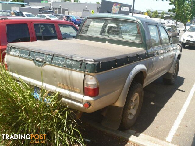 2004 MITSUBISHI TRITON GLX (4X4) MK MY05 UTE TRAY, 4 DOORS, 5 SEATS