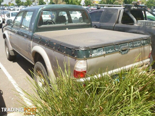 2004 MITSUBISHI TRITON GLX (4X4) MK MY05 UTE TRAY, 4 DOORS, 5 SEATS