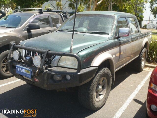 2004 MITSUBISHI TRITON GLX (4X4) MK MY05 UTE TRAY, 4 DOORS, 5 SEATS