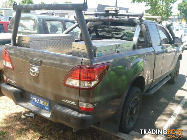 2017 MAZDA BT-50 XTR (4X4) MY16 UTE TRAY, 4 DOORS, 4 SEATS