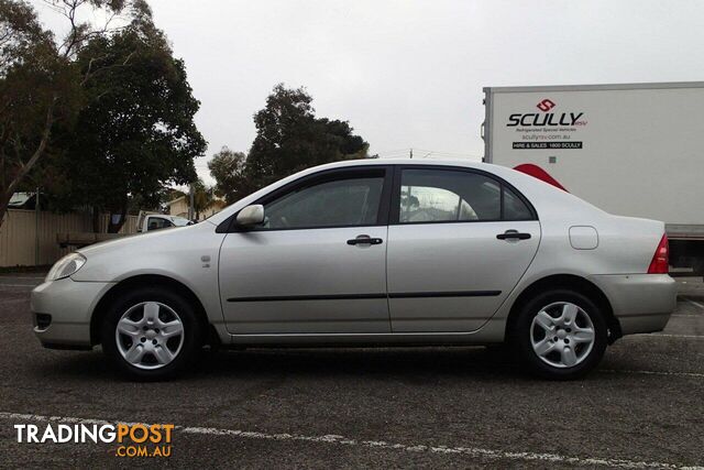 2006 TOYOTA COROLLA ASCENT ZZE122R MY06 UPGRADE SEDAN