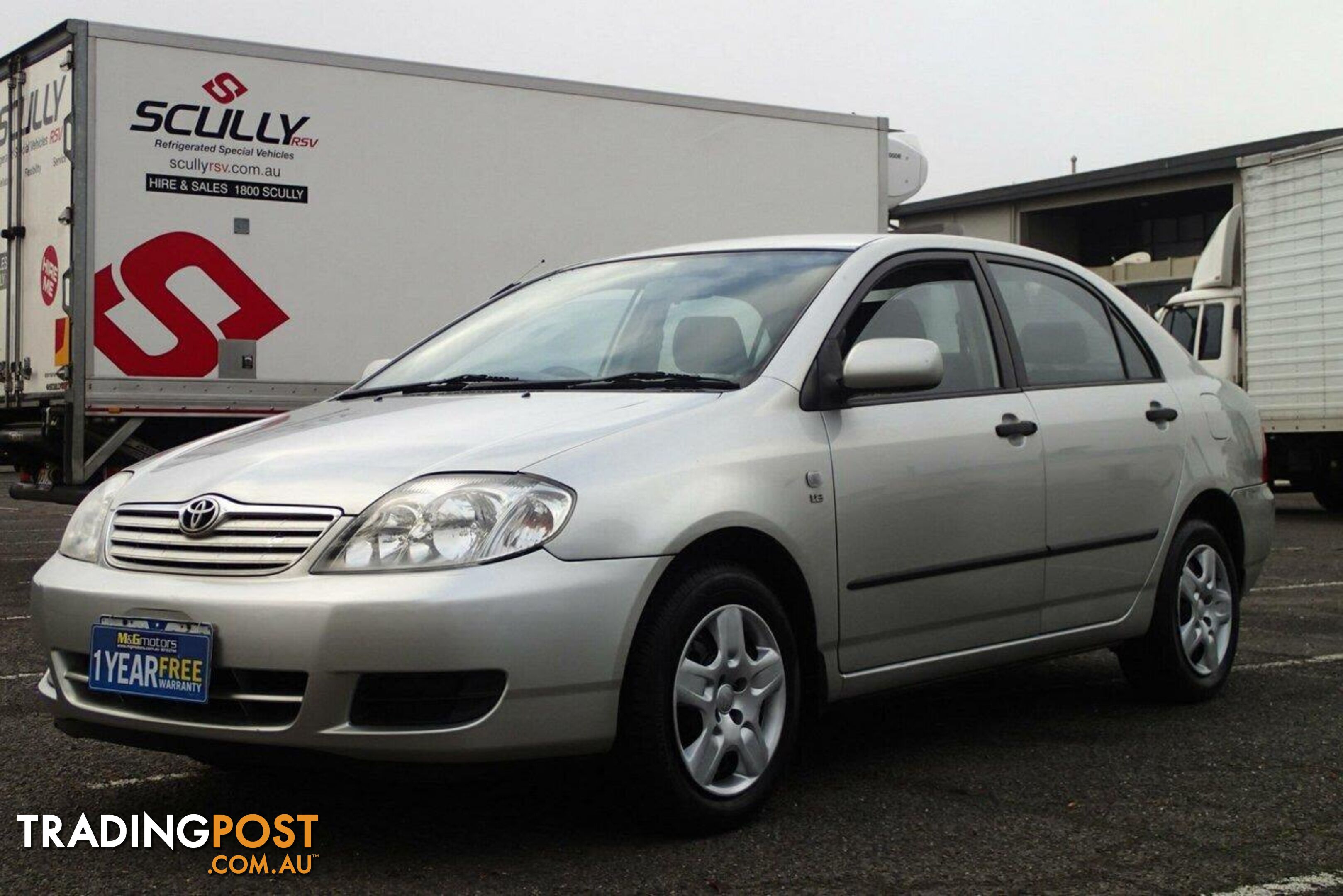 2006 TOYOTA COROLLA ASCENT ZZE122R MY06 UPGRADE SEDAN