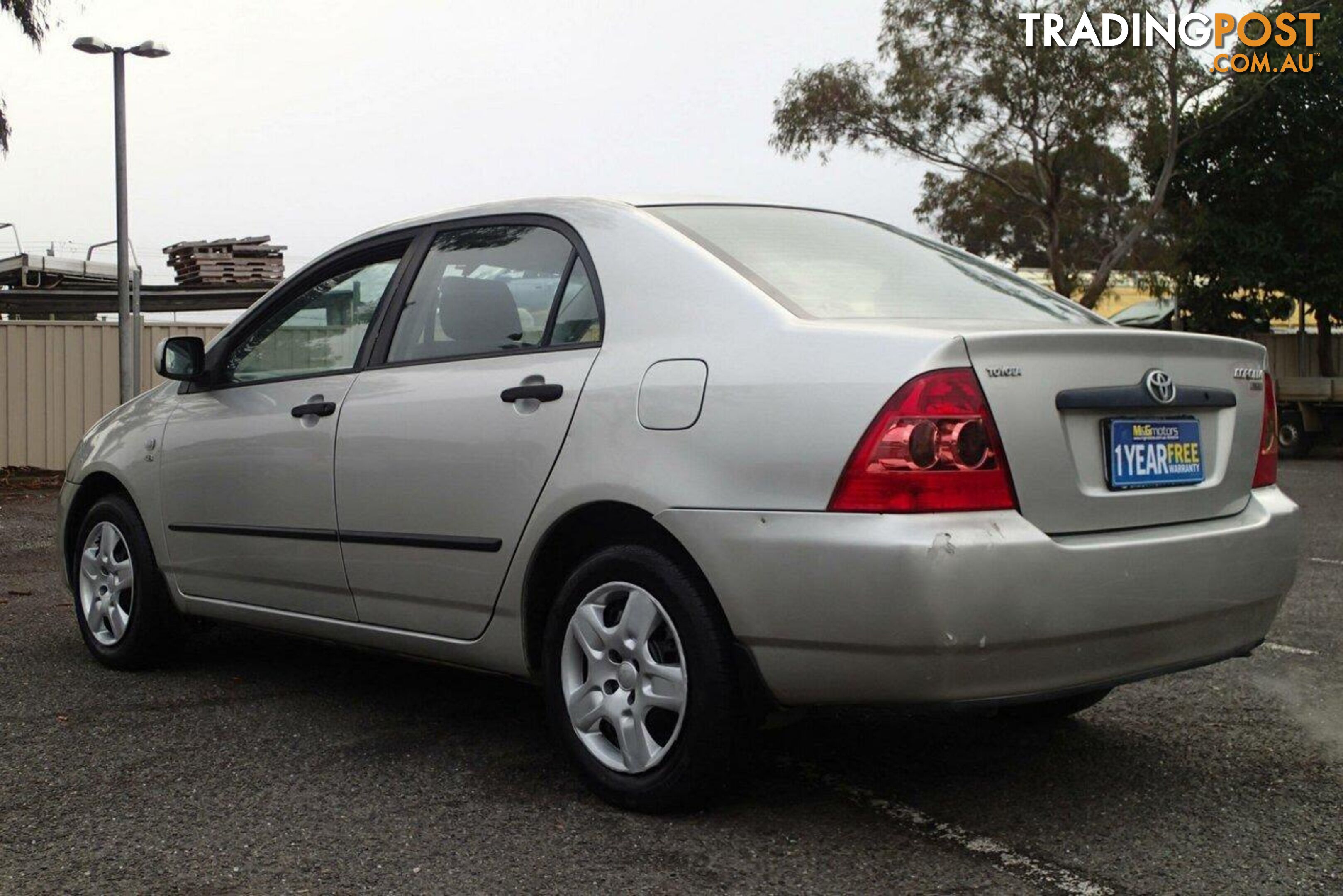 2006 TOYOTA COROLLA ASCENT ZZE122R MY06 UPGRADE SEDAN