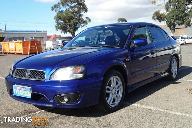 2002 SUBARU LIBERTY HERITAGE (AWD) MY02 SEDAN, 4 DOORS, 5 SEATS