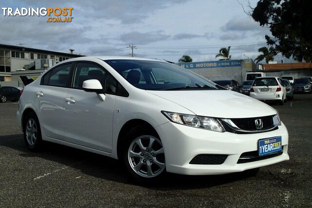 2015 HONDA CIVIC VTI SERIES 2 MY15 SEDAN, 4 DOORS, 5 SEATS