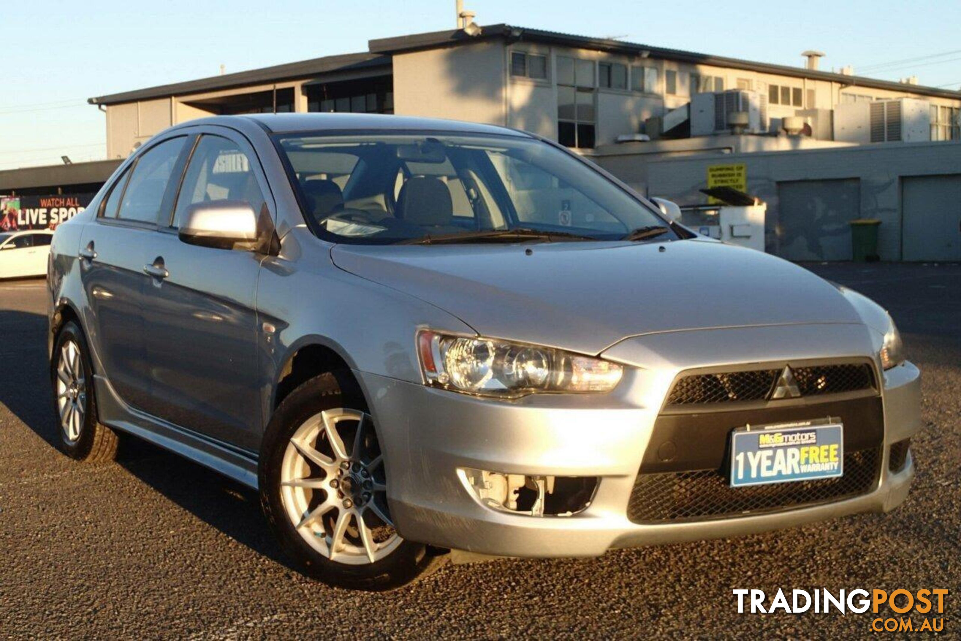 2009 MITSUBISHI LANCER ES CJ MY09 SEDAN