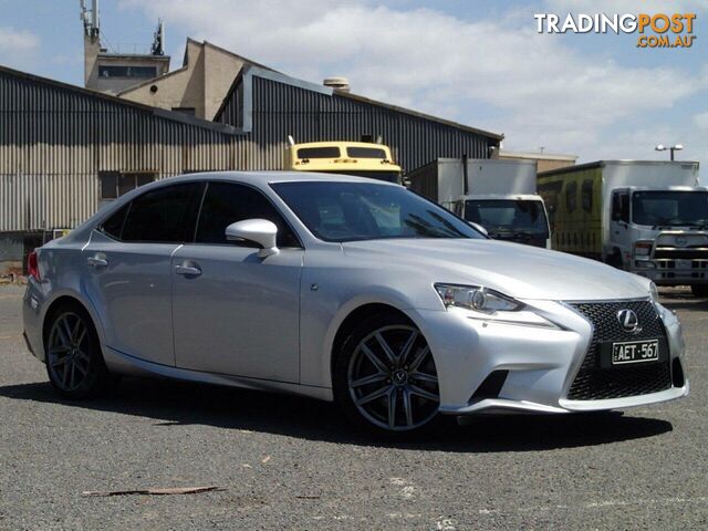 2015 LEXUS IS350 F SPORT GSE31R MY15 SEDAN, 4 DOORS, 5 SEATS