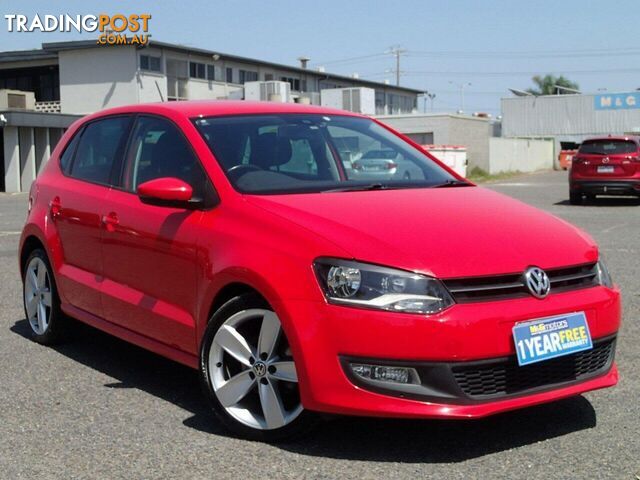 2011 VOLKSWAGEN POLO 77 TSI COMFORTLINE 6R MY11 HATCH, 5 DOORS, 5 SEATS