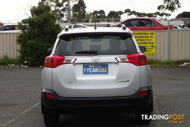 2014 TOYOTA RAV4 GX (2WD) ZSA42R MY14 UPGRADE SUV