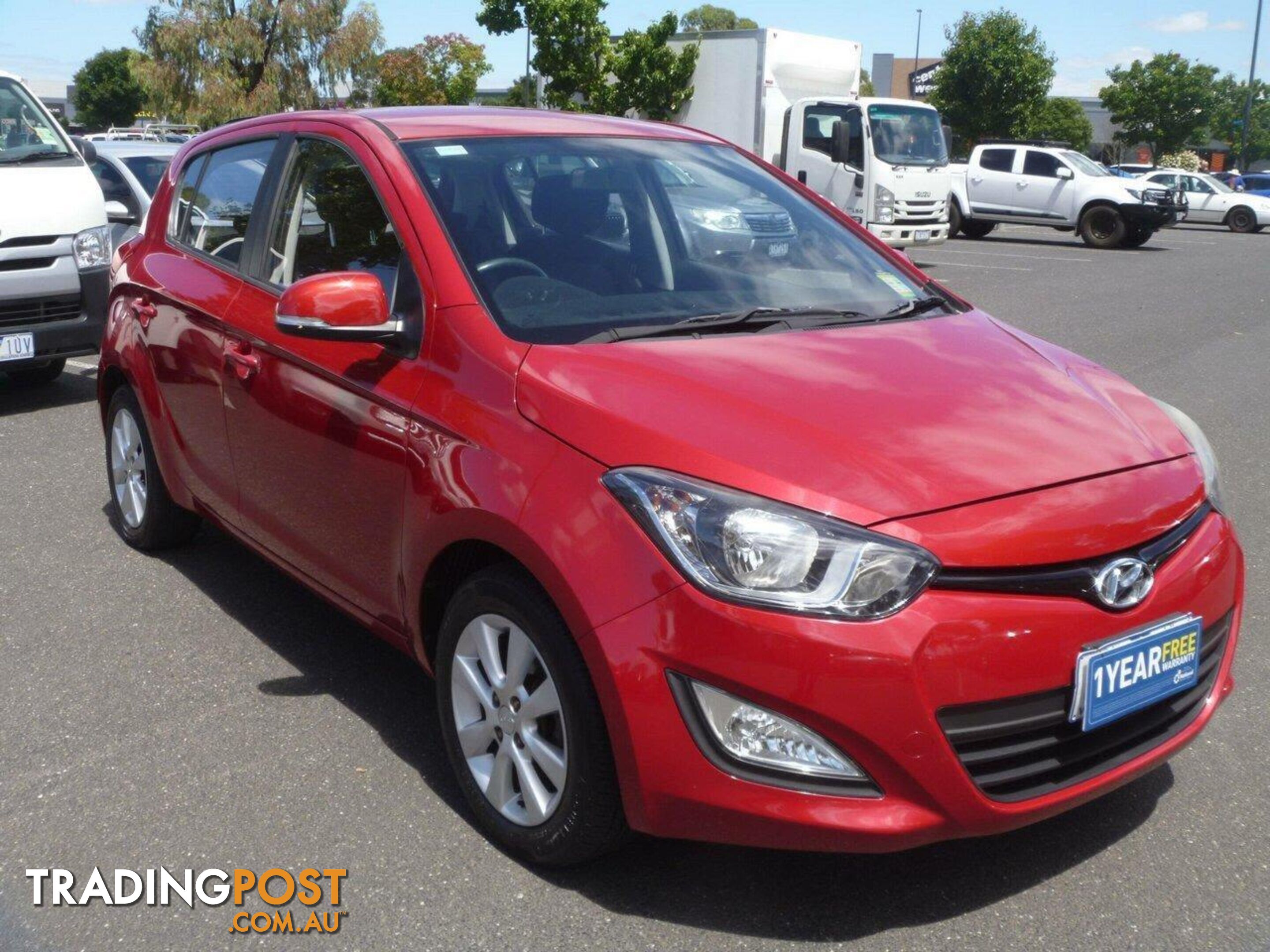 2014 HYUNDAI I20 ACTIVE PB MY14 HATCH, 5 DOORS, 5 SEATS