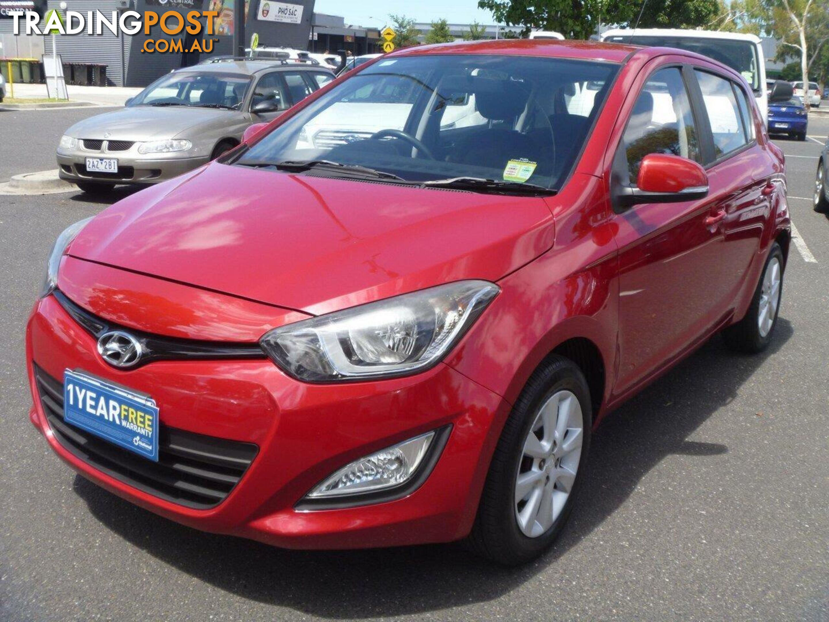 2014 HYUNDAI I20 ACTIVE PB MY14 HATCH, 5 DOORS, 5 SEATS