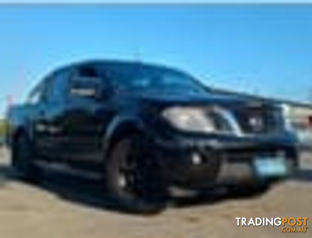 2012 NISSAN NAVARA ST (4X2) D40 MY12 UTE TRAY, 4 DOORS, 5 SEATS