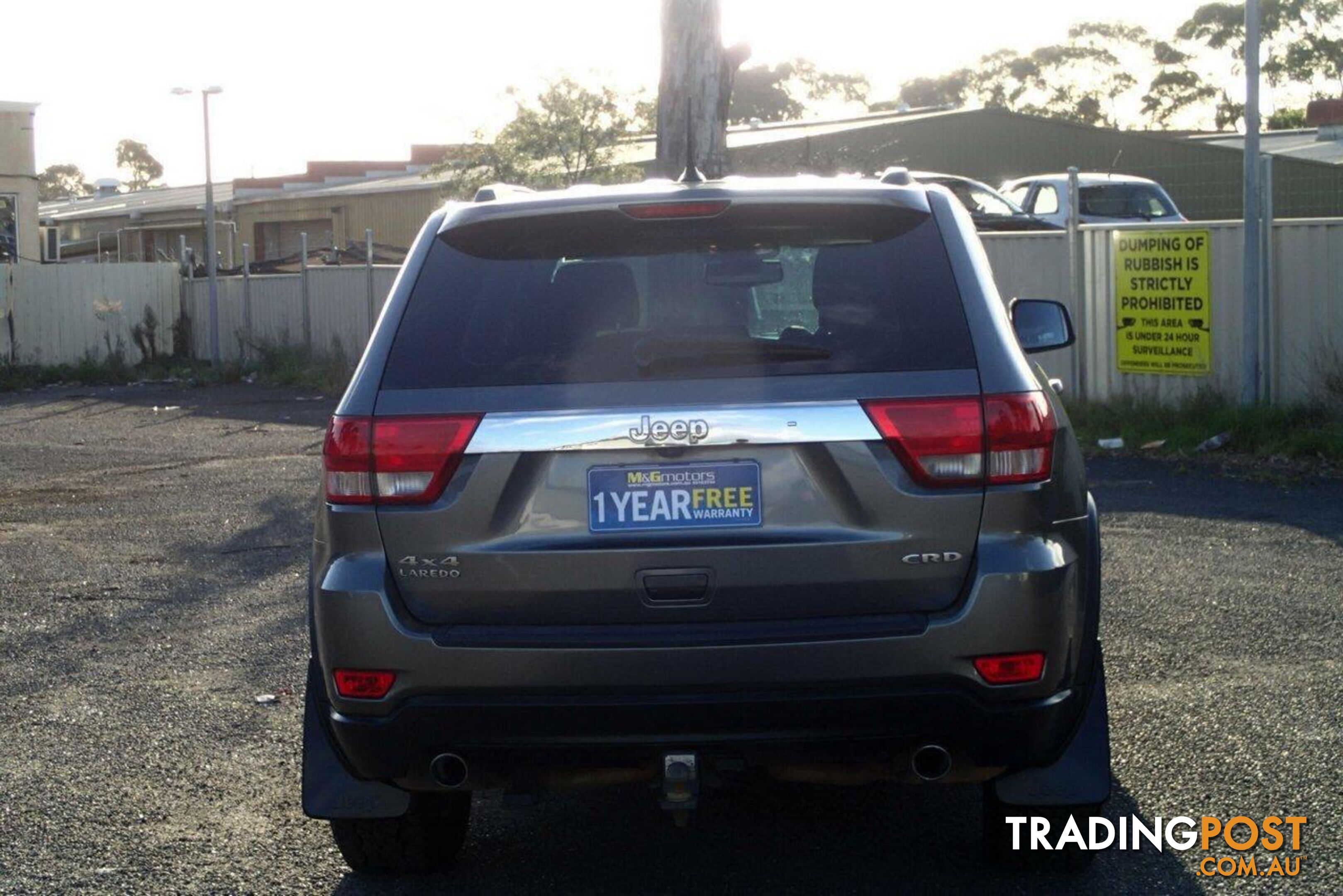 2012 JEEP GRAND CHEROKEE LAREDO (4X4) WK MY12 SUV, 4 DOORS, 5 SEATS