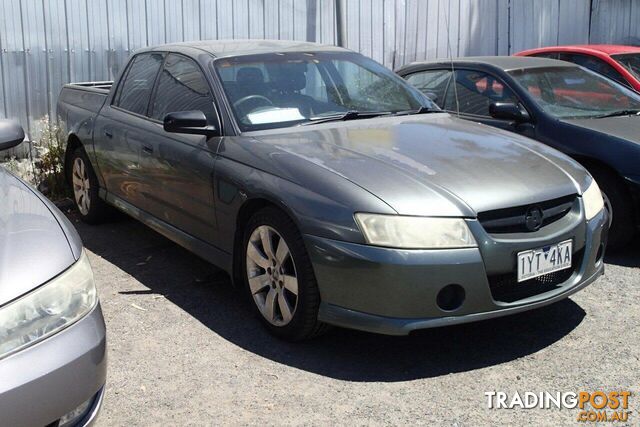 2004 HOLDEN CREWMAN  VZ UTE TRAY, 4 DOORS, 5 SEATS