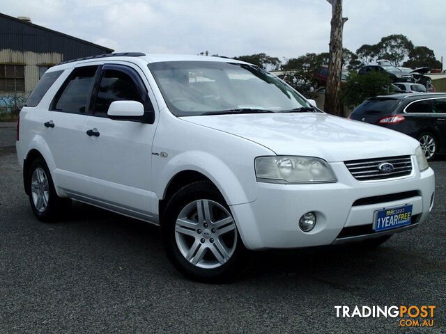 2004 Ford Territory Ghia 4x4 Sx Suv