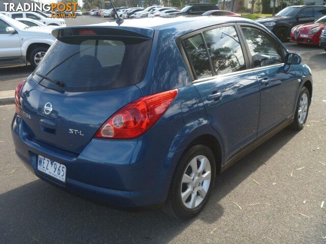 2008 NISSAN TIIDA ST-L C11 MY07 HATCH, 5 DOORS, 5 SEATS